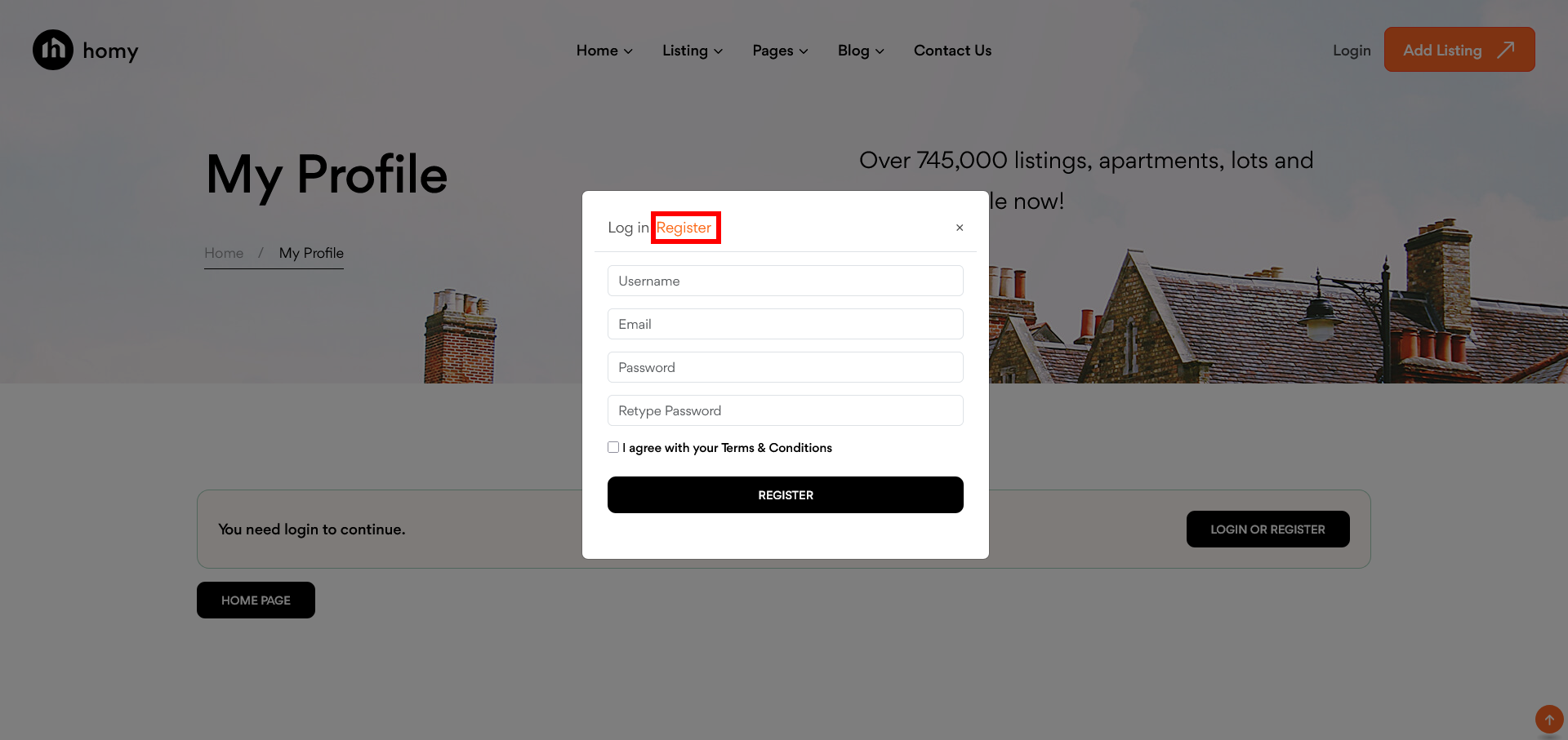 Login